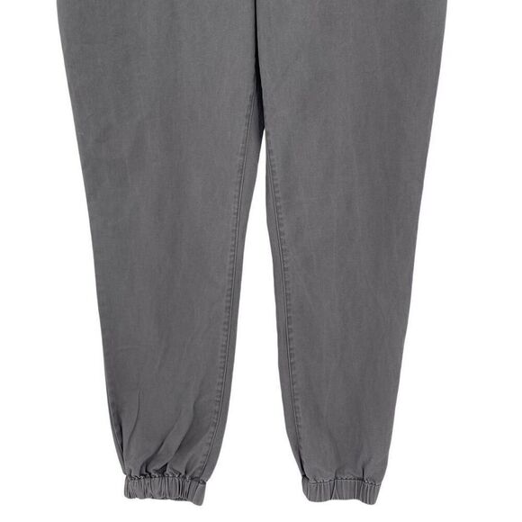 Frye And Co Mid Rise Jogger Pant Elastic Waist Storm Cloud Grey Women Large NWT - Picture 4 of 9